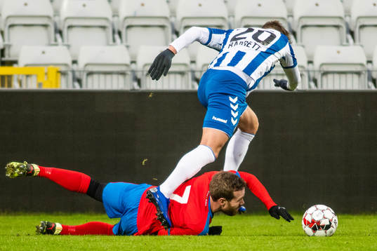Helsingborgs Anders Randrup och Odenses Jacob Barrett