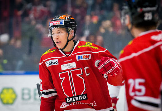 Örebros Jere Sallinen jublar vid 2-0