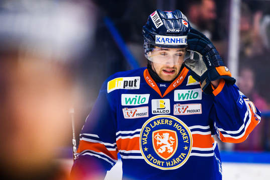 Växjös Arvid Lundberg deppar