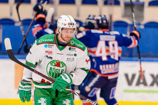 Rögles Linus Sandin deppar