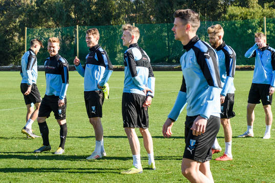 Anders Christiansen, Markus Rosenberg, Sören Rieks och