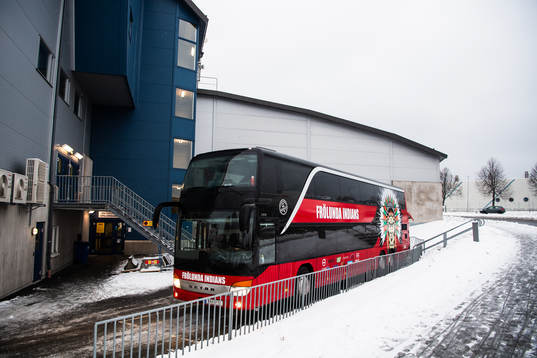 Frölundas spelarbuss