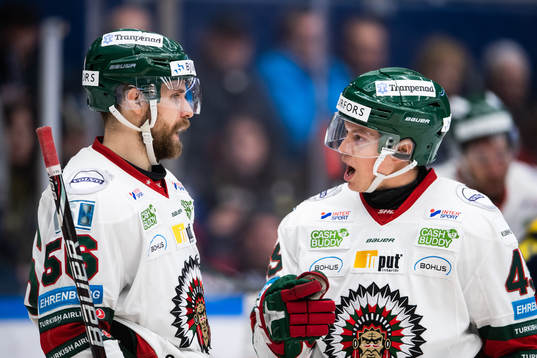 Frölundas Jonathan Sigalet och Rhett Rakshani