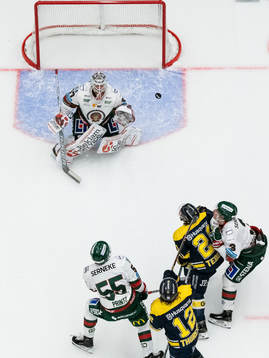 Frölundas målvakt Johan Gustafsson