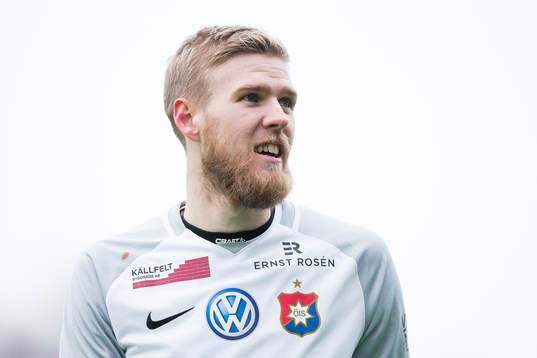 Örgrytes målvakt Fredrik Andersson