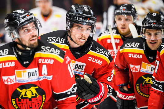 Luleås Oscar Engsund jublar