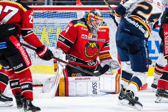 Luleås målvakt Joel Lassinantti