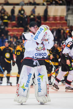 Malmö Redhawks målvakt Isak Wallin