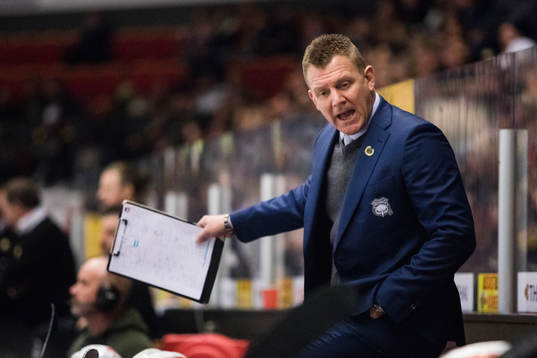 .. under ishockeymatchen i SHL mellan Brynäs och Malmö