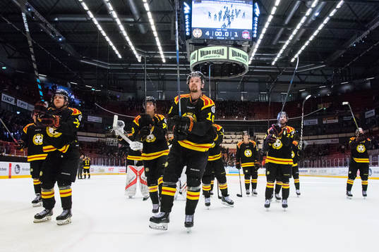 Brynässpelare jublar