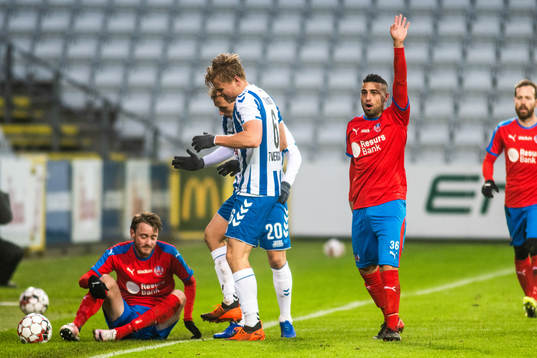 Helsingborgs Chris David reagerar