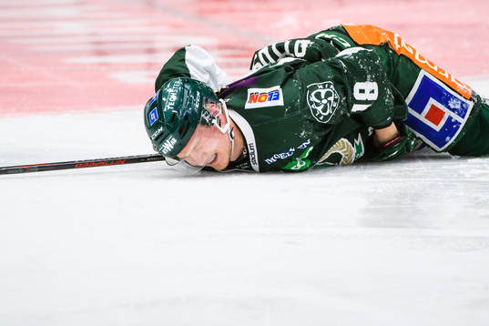 Färjestads Axel Ottosson har ont