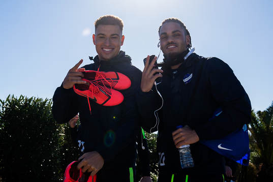Jordan Larsson och Alexander Jakobsen