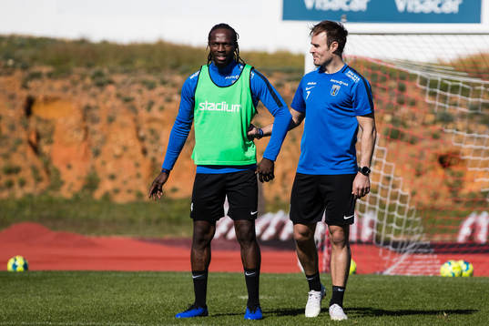 Kebba Ceesay och Niklas Busch Thor