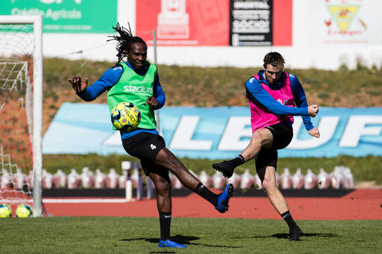 Kebba Ceesay och Jesper Arvidsson