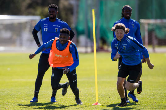 Abdul Razak, Sylvin Kayembe, Axel Björnström och Kebba