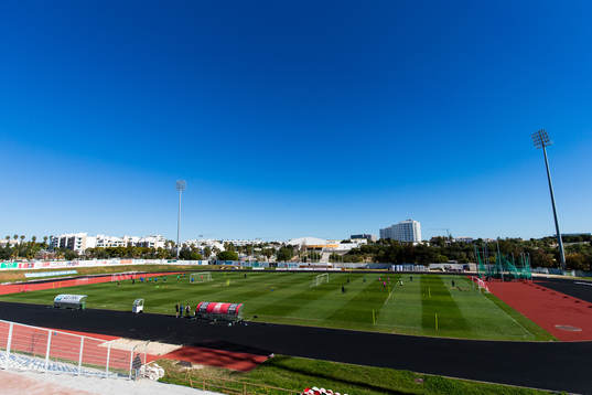 Generell vy över Estadio Municipal de Albufeira