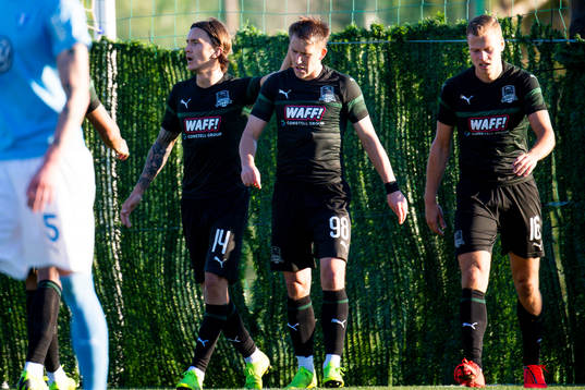 Kristoffer Olsson, Sergei Petrov and Viktor Claesson of