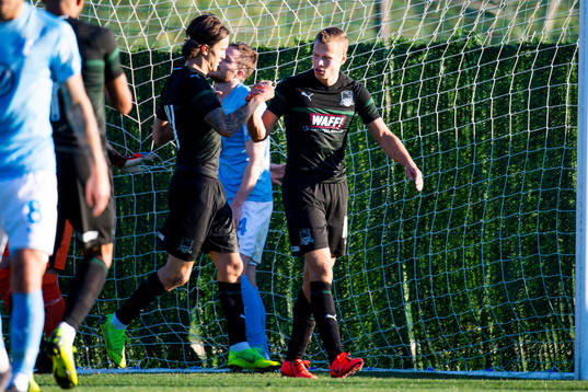 Kristoffer Olsson and Viktor Claesson of Krasnodar