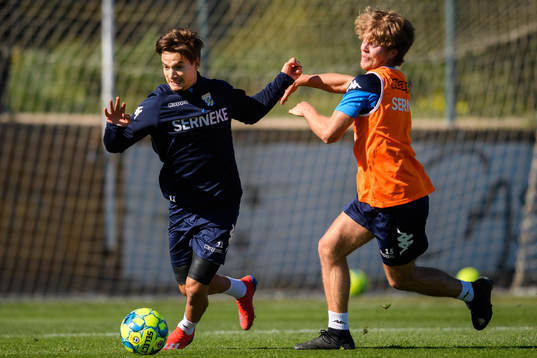 Amin Affane och Victor Olofsson