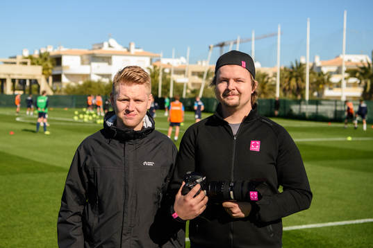 Linus Petersson reporter på Göteborgs Posten och Petter