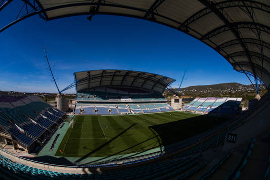 Generell vy över Estadio Algarve