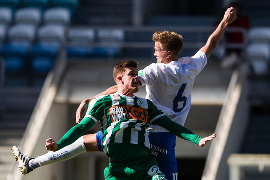 Matterburgs Marko Kvasina i en nickduell med med