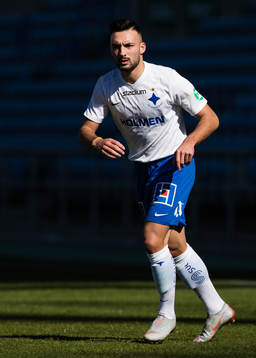 under en träningsmatch i fotboll mellan SV Mattersburg och