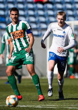 Matterburgs Nedejko Malic och Norrköpings Kalle Holmberg
