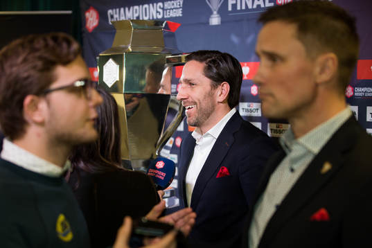 Bläddra bland fler bilder av Ice Hockey, CHL, Final, Press Conference