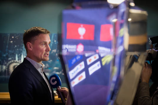 Frölundas head coach Roger Rönnberg