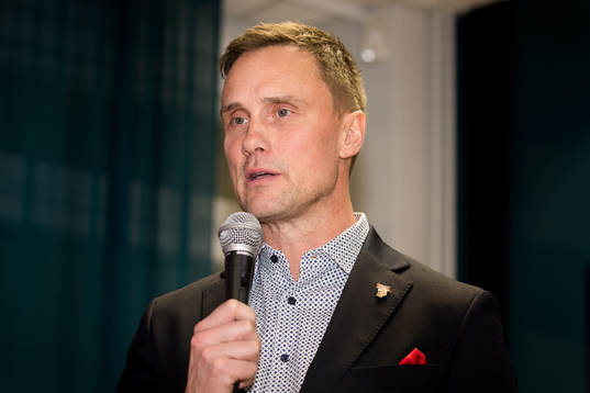 Frölundas head coach Roger Rönnberg