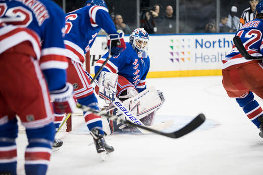 Goaltender Henrik Lundqvist