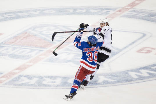 Mats Zuccarello and Adrian Kempe