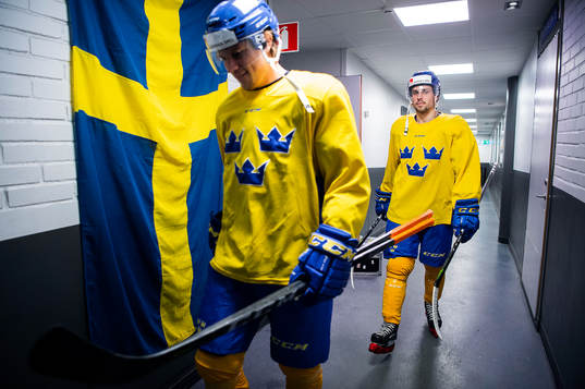 Joel Persson och Mathias Bromé