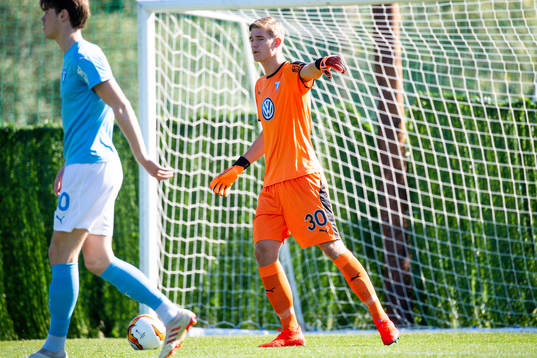 Goalkeeper Mathias Nilsson of Malmö FF