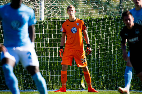 Goalkeeper Mathias Nilsson of Malmö FF
