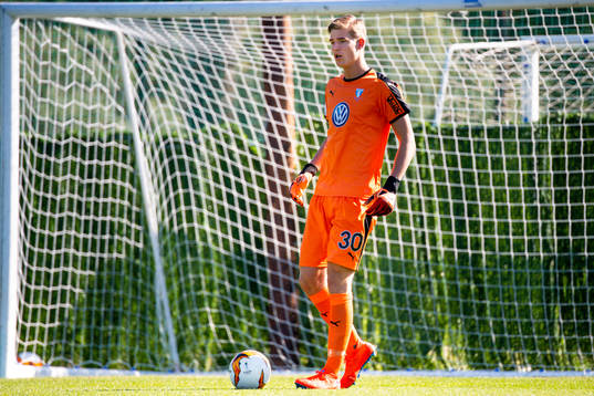 Goalkeeper Mathias Nilsson of Malmö FF