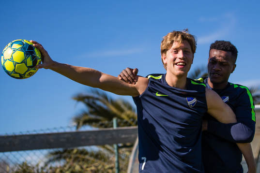 Alexander Fransson och Manasse Kusu