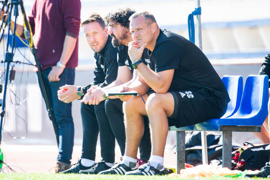 Ian Burchnall, head coach, Brian Wake, assistant coach and