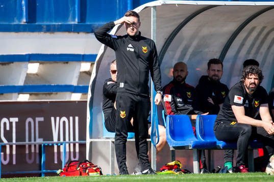 Ian Burchnall, head coach of Östersund