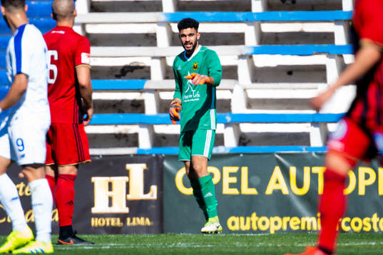 Goalkeeper Sixten Mohlin of Östersund