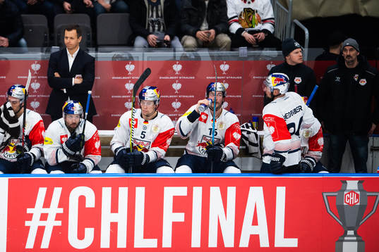Keith Aulie  and Konrad Abeltshauser of Red Bull Munich