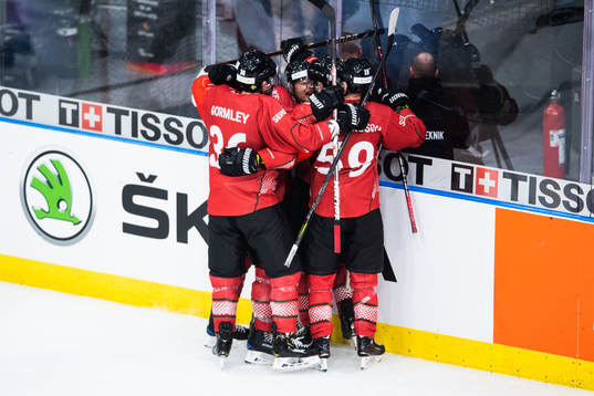 Brandon Gormley, Simon Hjalmarsson and Ponthus Westerholm