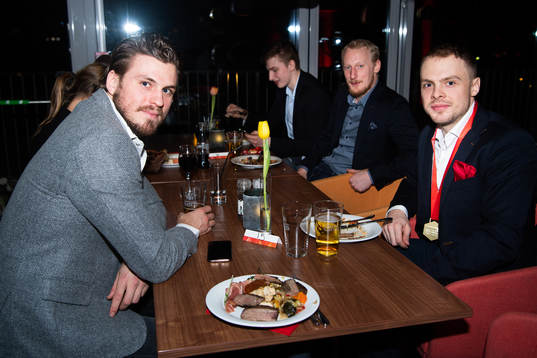 Sebastian Stålberg, Simon Hjalmarsson and Mats Rosseli