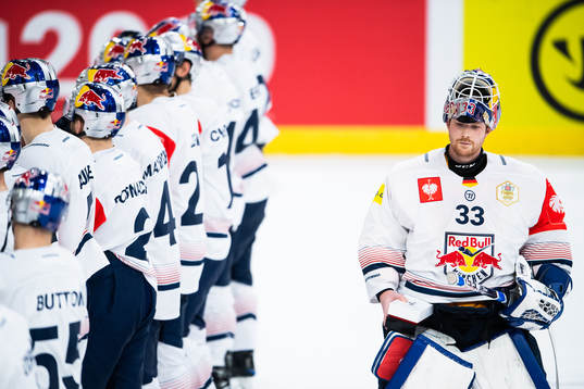 of Red Bull Munich goalkeeper Danny Aus