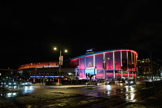 The Arena ahead the CHL final between Frölunda and Red