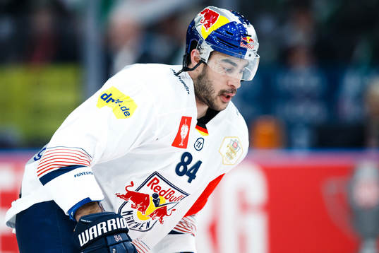 Trevor Parkes  of Red Bull Munich ahead the CHL final