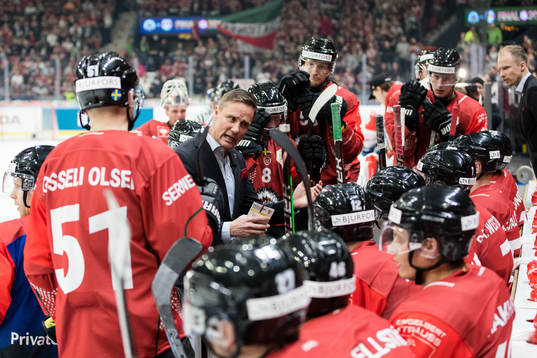 Head coach Roger Rönnberg of Frölunda