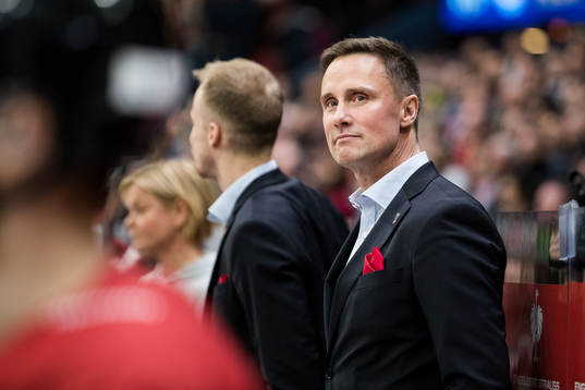 Head coach Roger Rönnberg of Frölunda